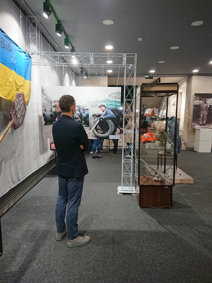 Національний музей революції гідності, виставка