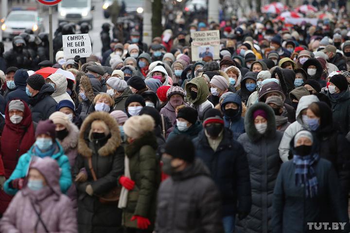 Протести у Мінську 