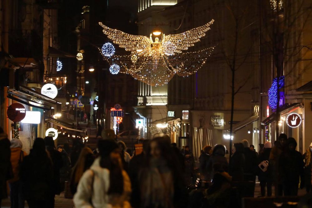 Новогодняя елка во Львове