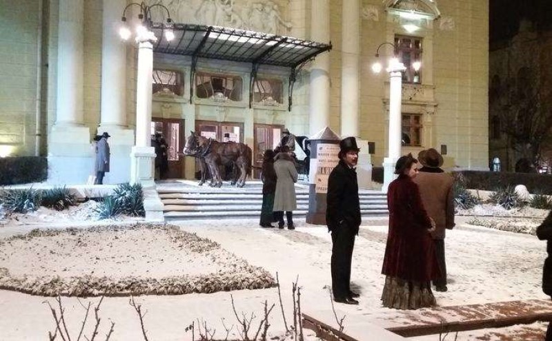 У Чернівцях розпочалося знімання фільму про Марію Заньковецьку