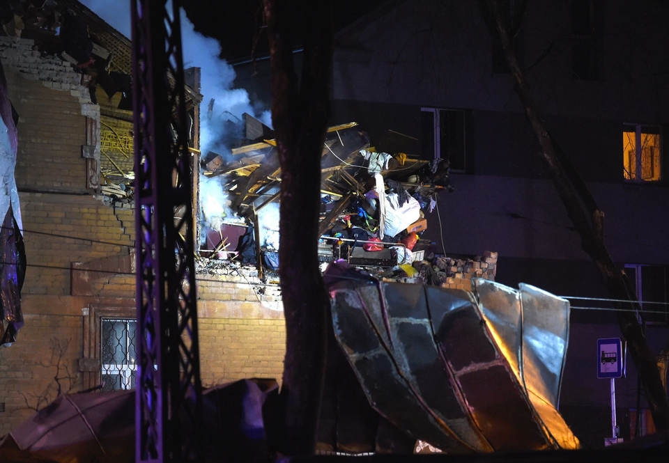 Взрыв в Латвии