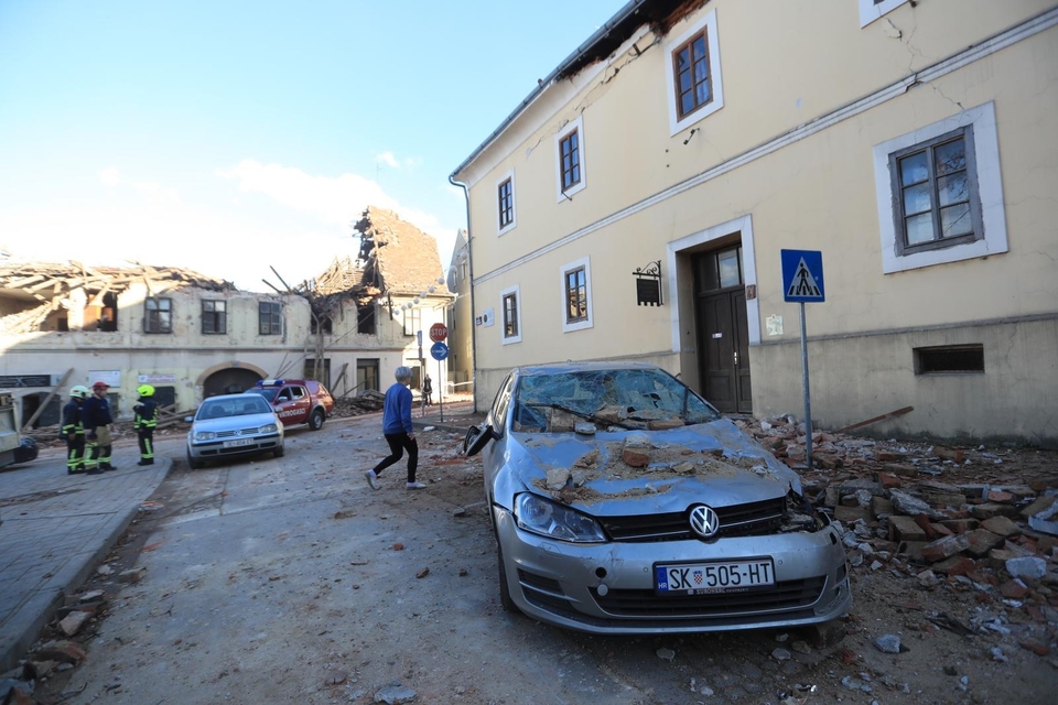Землетрус у Хорватії 