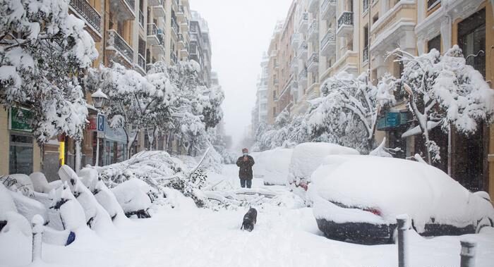 Снігопад в Іспанії: уряд оголосив "червоний" рівень тривоги
