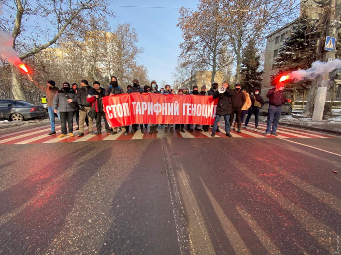  Протесты в Одессе 