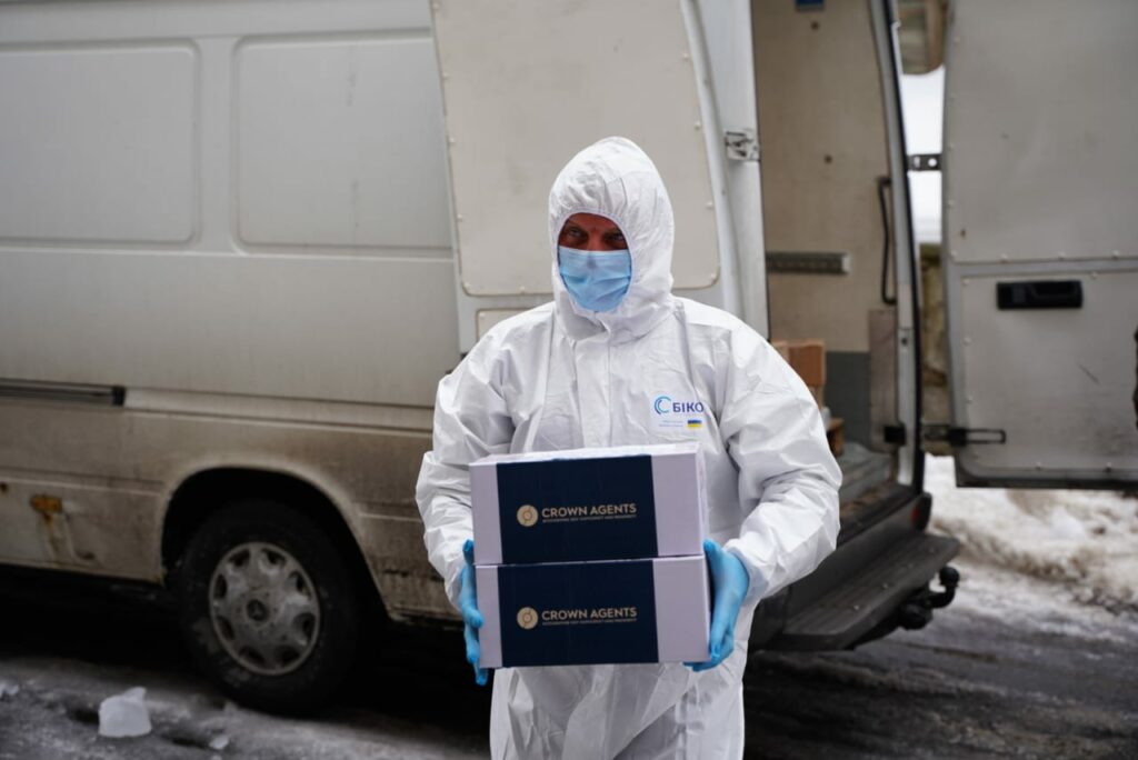 Київська область отримала 16 600 доз вакцини проти COVID-19