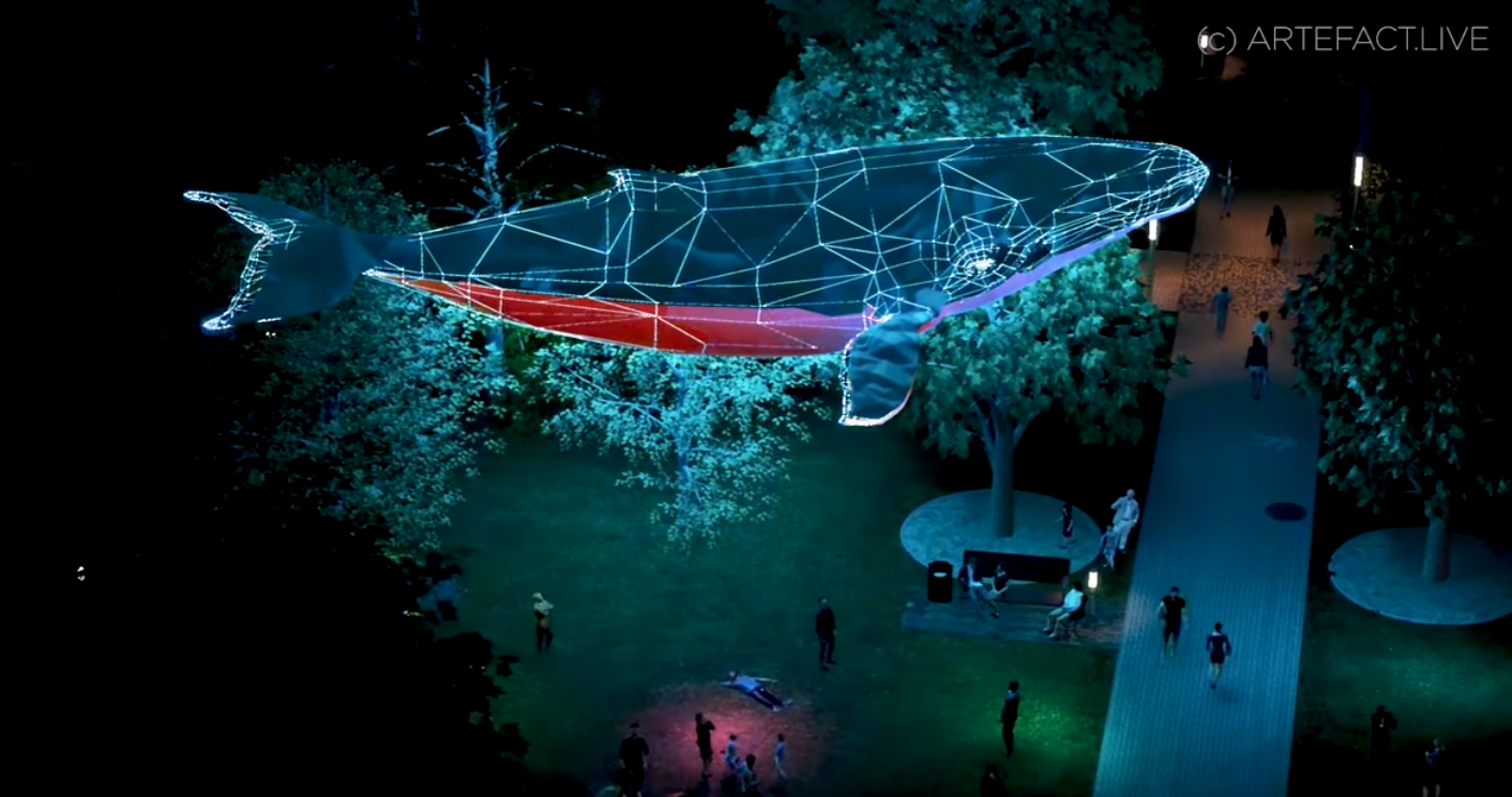 У Києві з'явиться екологічний кит зі сміття - відео