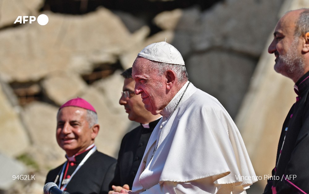Папа Римский приехал в иракский Мосул (Фото)