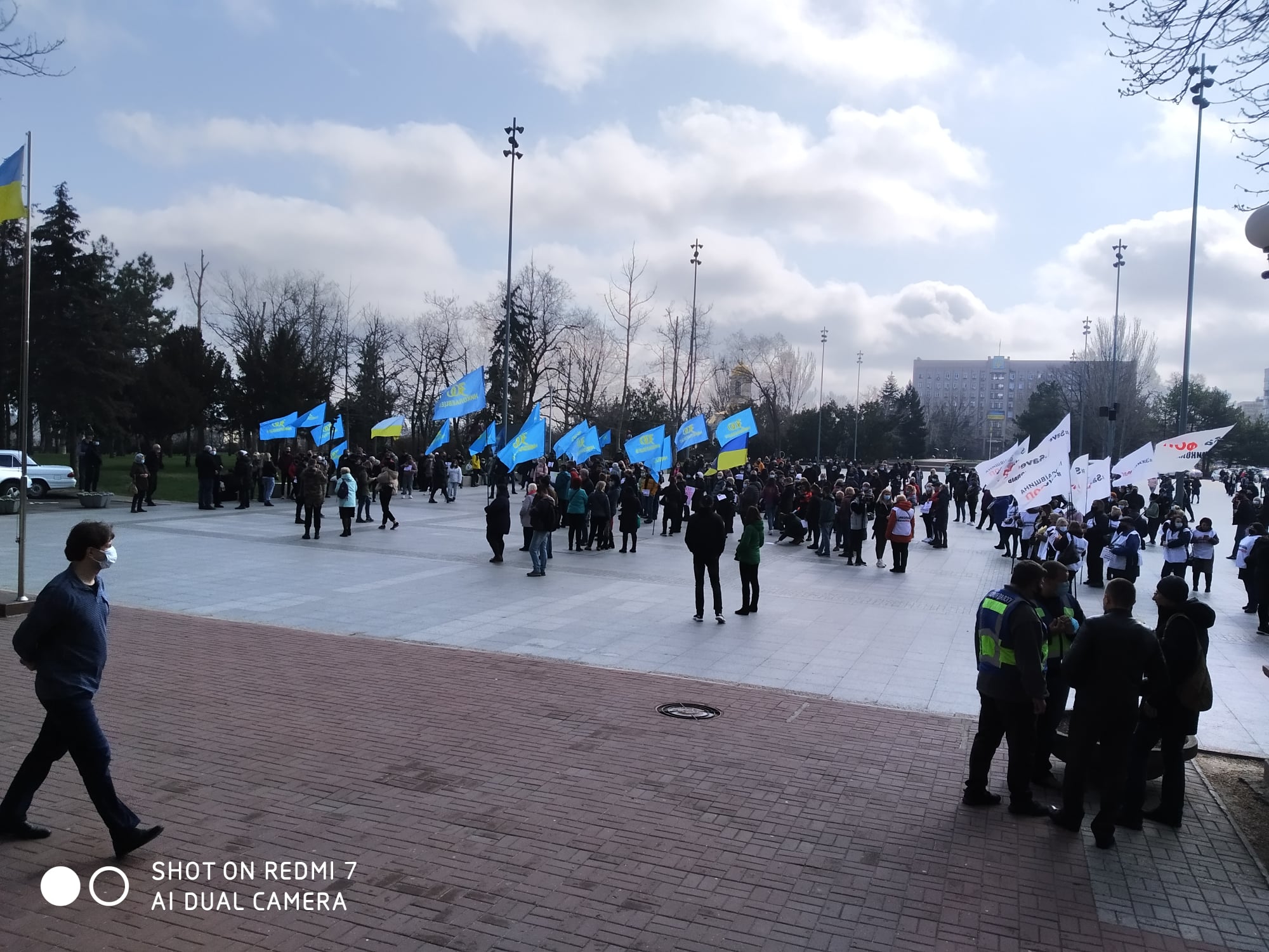 Протести у Миколаєві: мер запропонував підприємцям екскурсію до інфекційки