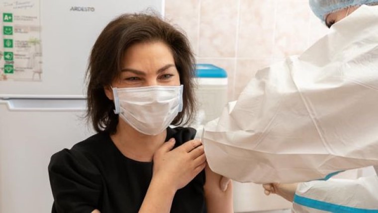 Венедіктова щепилася китайською вакциною