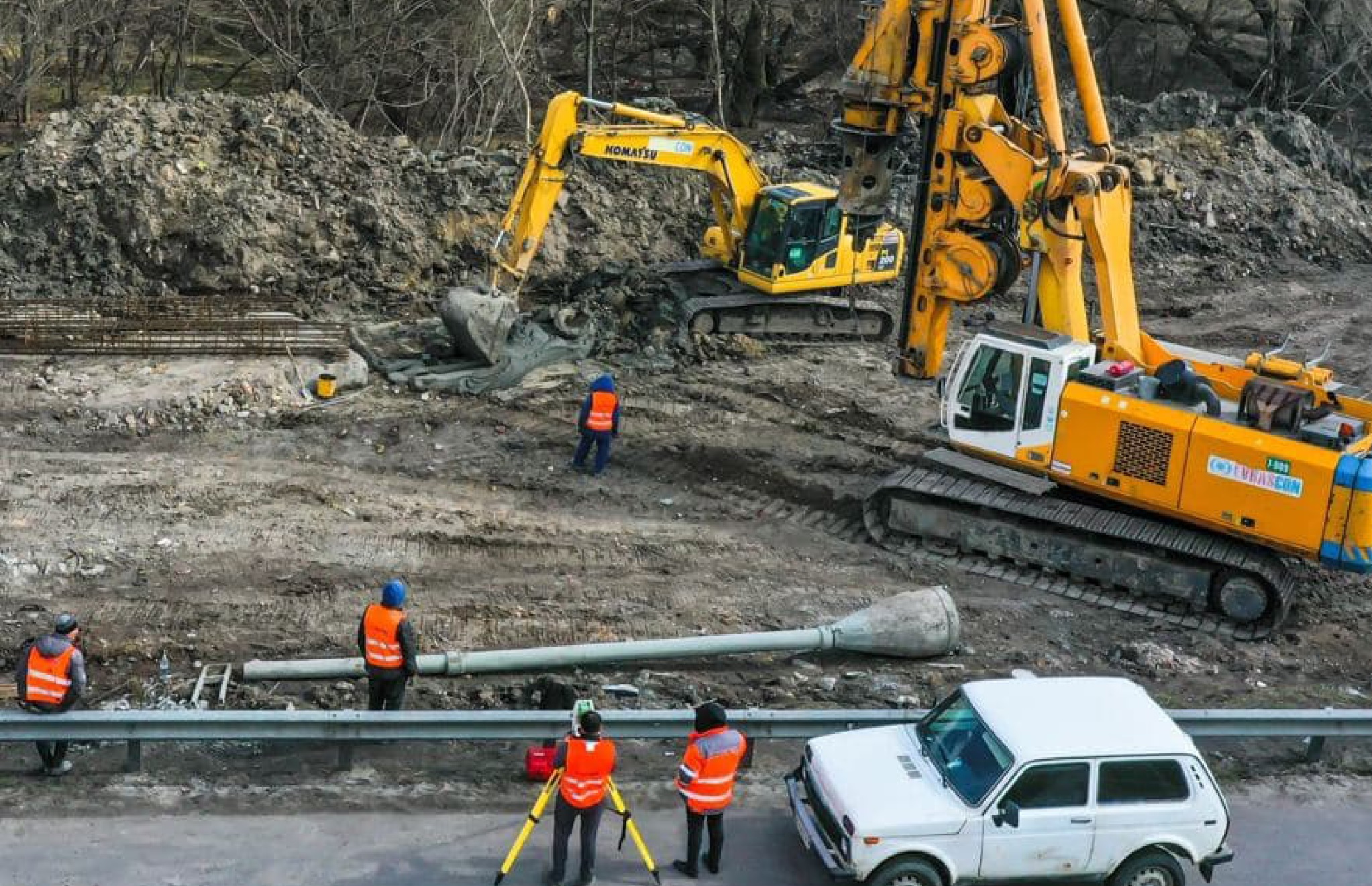 Під Києвом будують три транспортні розв'язки