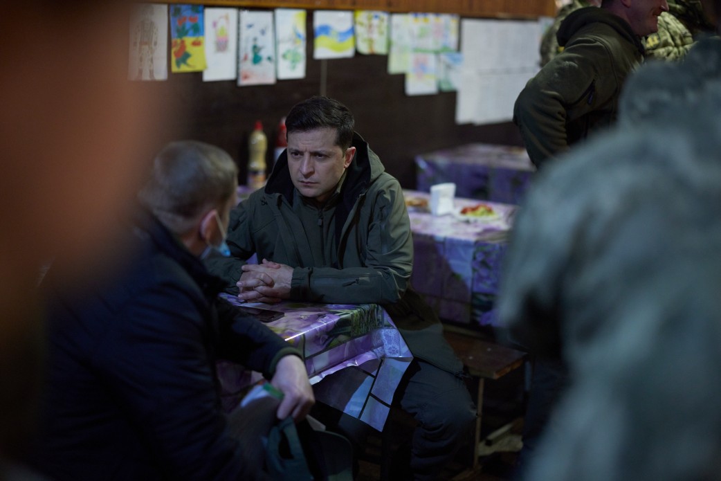 Не дамо жодного сантиметра землі: Зеленський про російську агресію на Донбасі