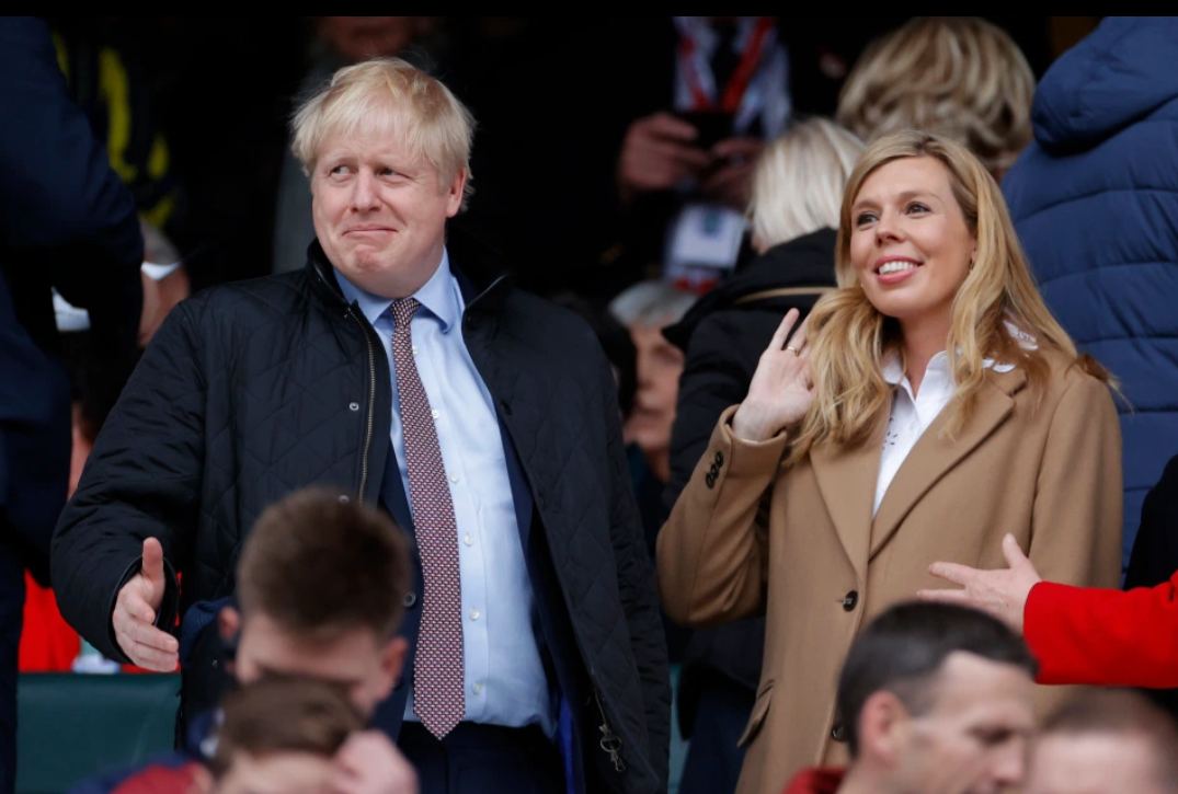Борис Джонсон и Керри Саймондс