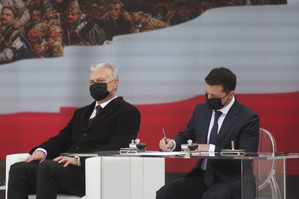 Зеленский подписал декларацию с президентами Польши, Литвы, Латвии и Эстонии