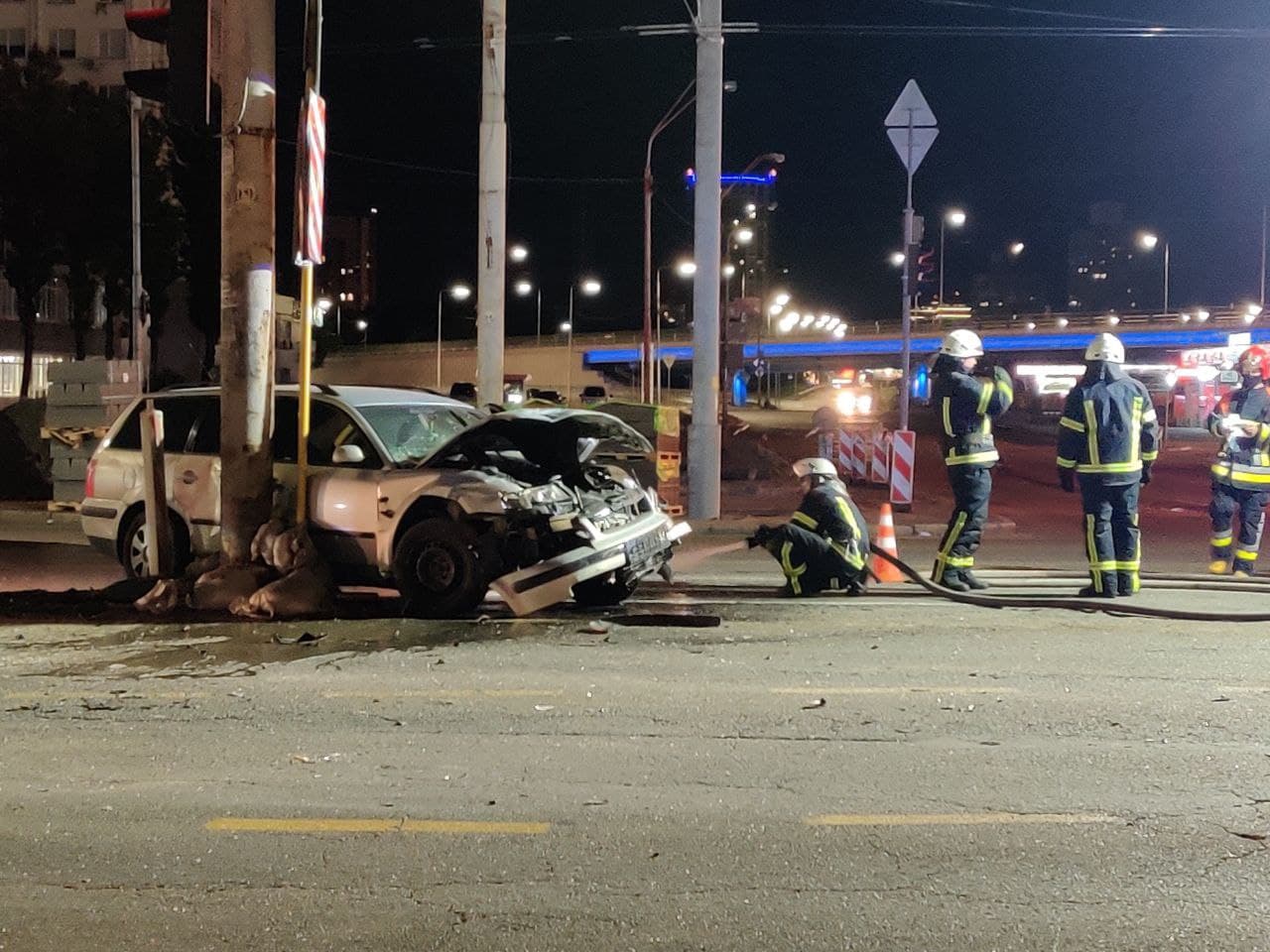Масова ДТП сталася у Києві: зіштовхнулися чотири автівки - фото