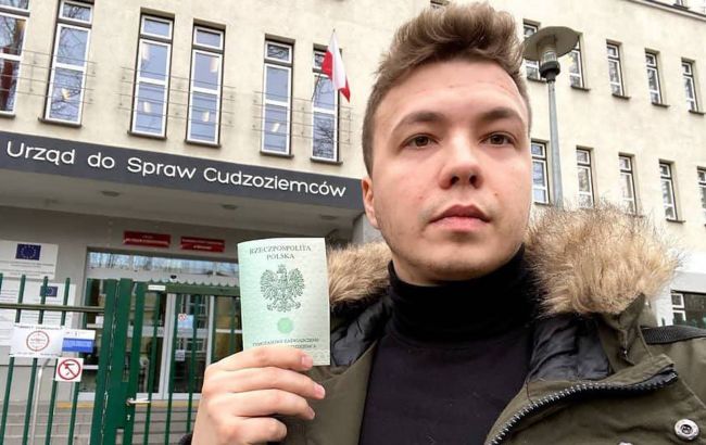 Посадка літака винищувачем: у Білорусі затримали дівчину Протасевича