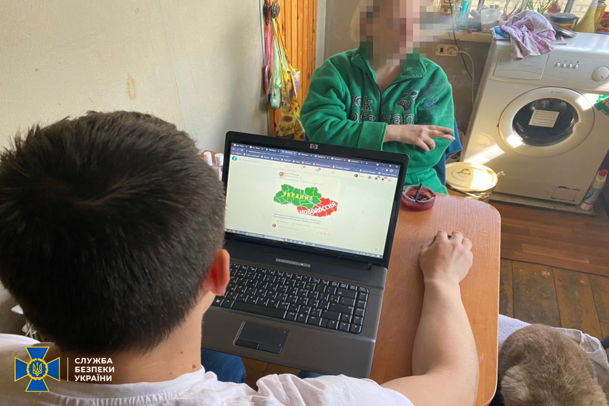 У Київській області жінка закликала Путіна вдертися з військами на територію України