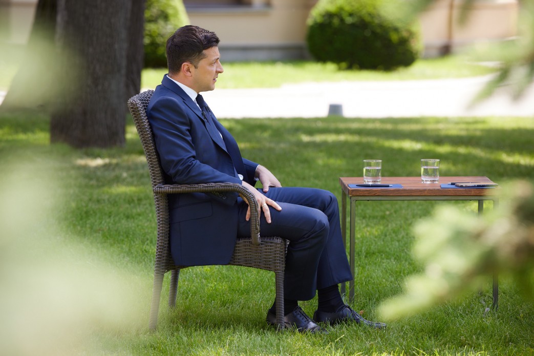 Зеленский назвал своих главных конкурентов на президентских выборах