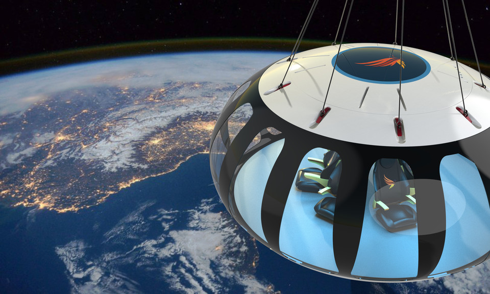 В США начали продавать билеты на полеты в стратосферу