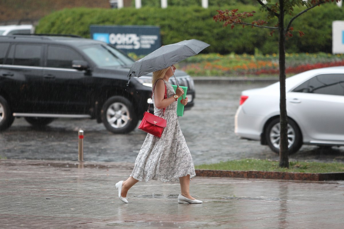 У деяких областях очікуються дощі та шквали 15-20 м/с