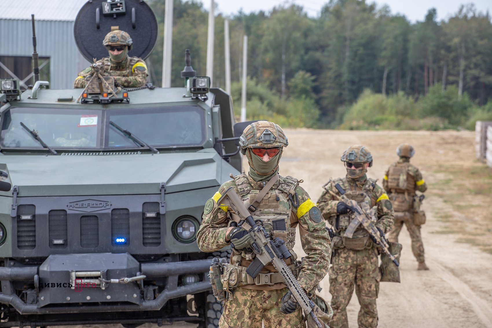 На Львівщині розпочалися міжнародні військові навчання "Три мечі"