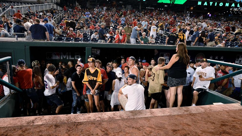 Через стрілянину у США зупинили бейсбольну гру - відео