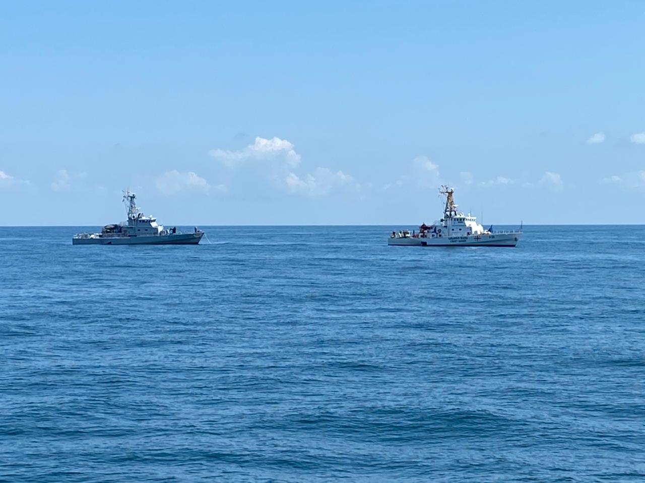 Украина и Грузия провели совместные учения в Черном море