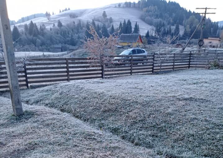 Мороз на Буковине: температура воздуха опустилась до -11 градусов