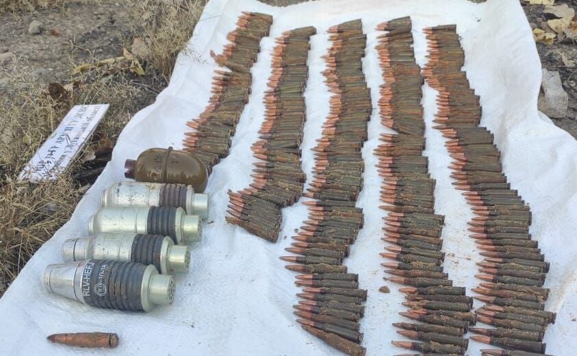 Опасный схрон обнаружили в Луганской области - фото