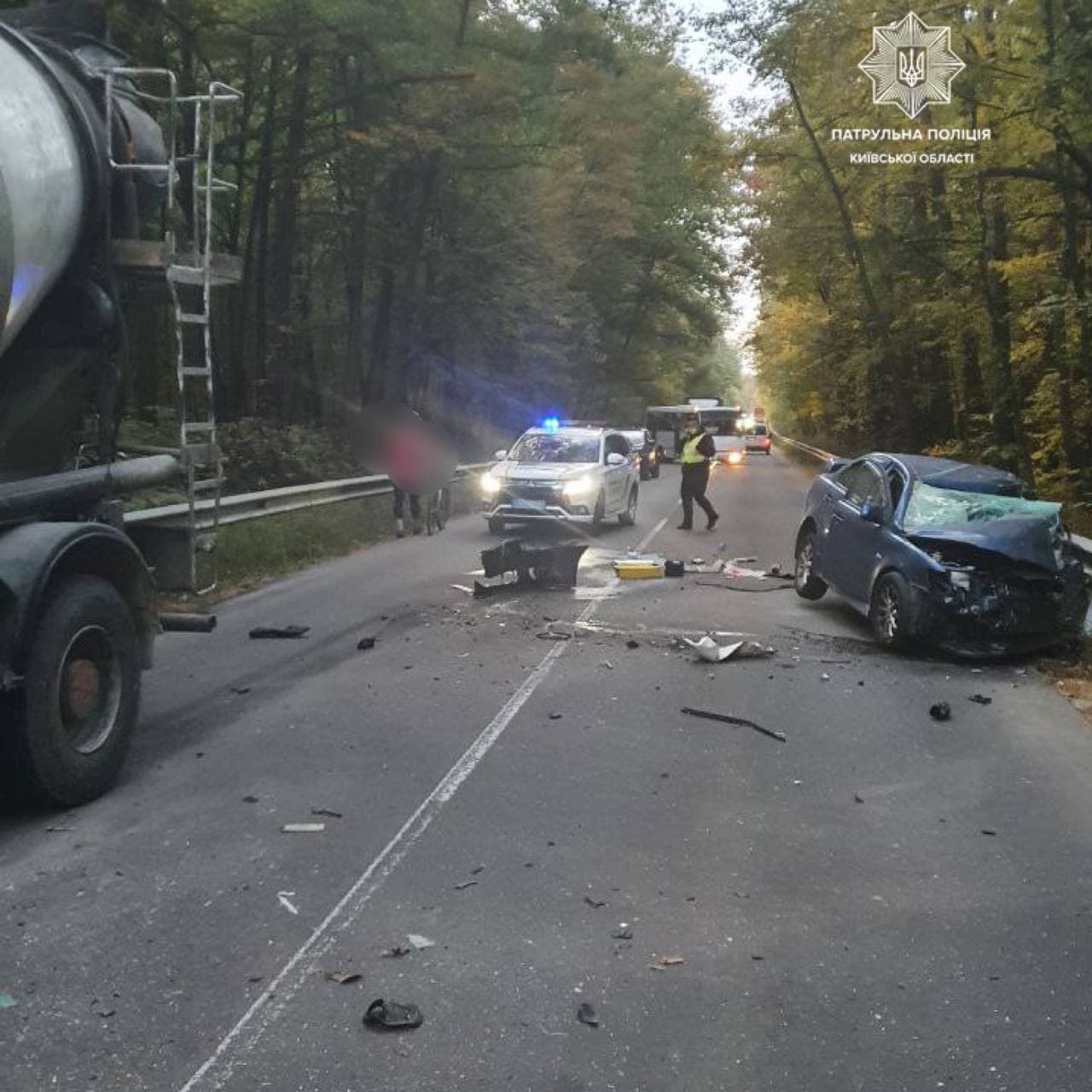 Авария с пострадавшими произошла в Киевской области: движение транспорта ограничено
