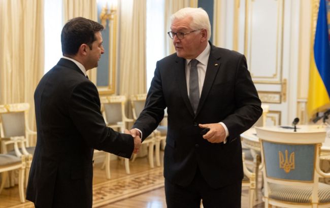 Зеленский встретился с президентом Германии Штайнмайером