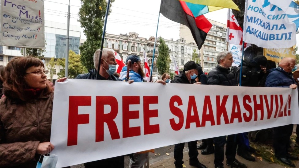 Акція на підтримку Міхеїла Саакашвілі