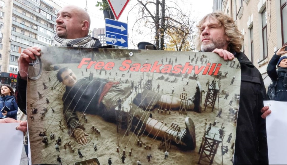 Акція на підтримку Міхеїла Саакашвілі