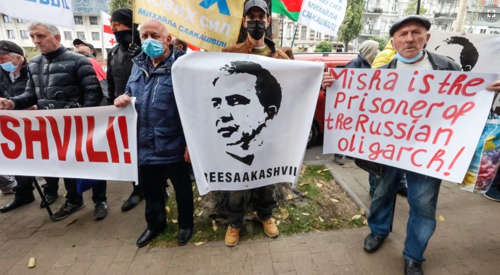 Акція на підтримку Міхеїла Саакашвілі