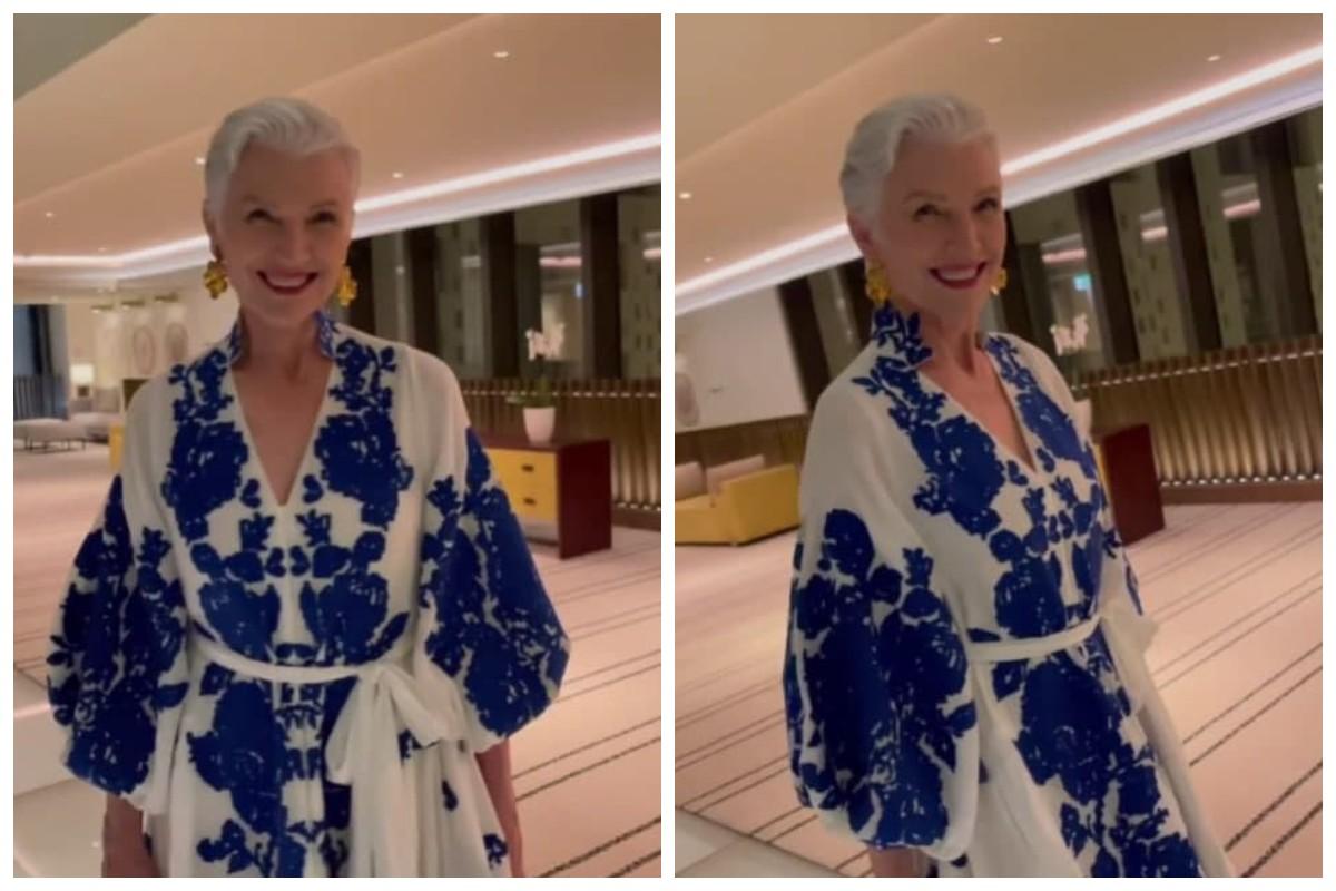 Мама Ілона Маска відвідала вечірку в Катарі у вишиванці від української дизайнерки (відео)