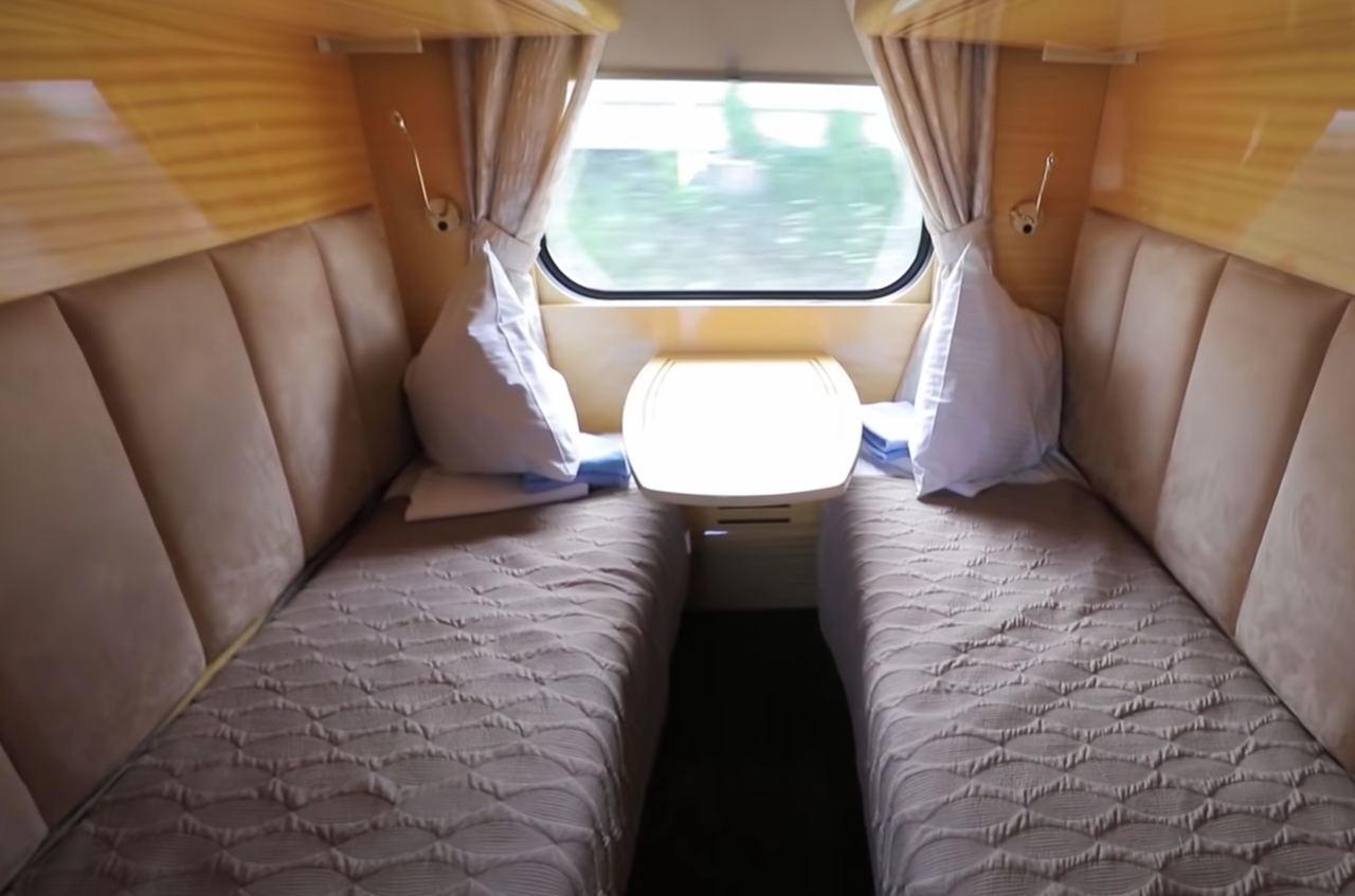 Золотой вагон в поезде Укрзализныци