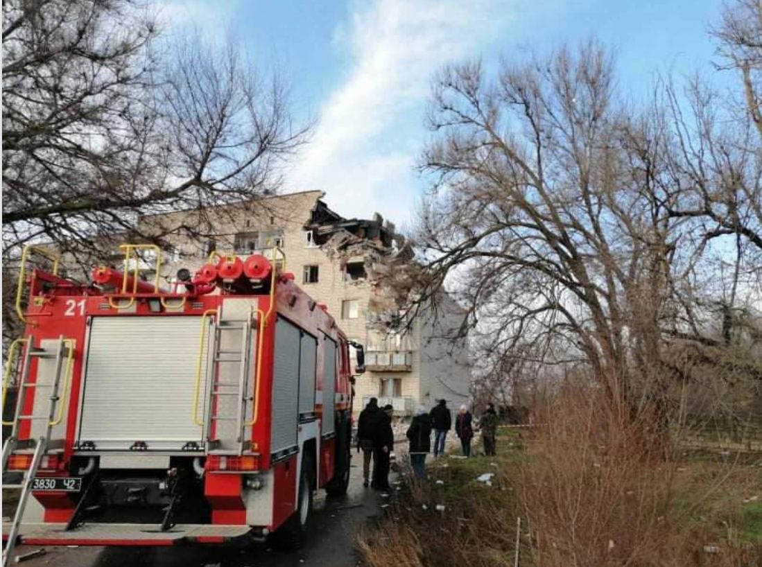 Взрыв газа в жилом доме в Николаевской области