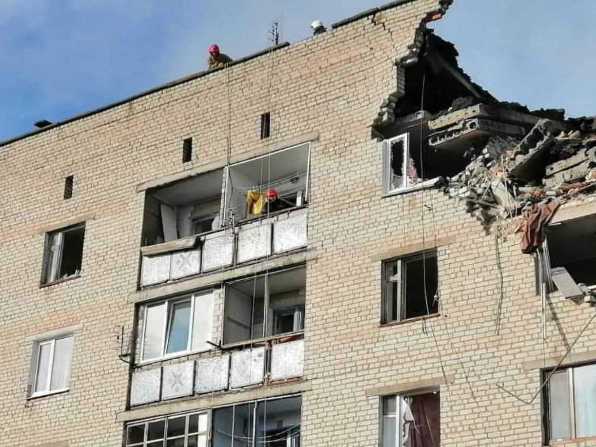 Взрыв газа в жилом доме в Николаевской области