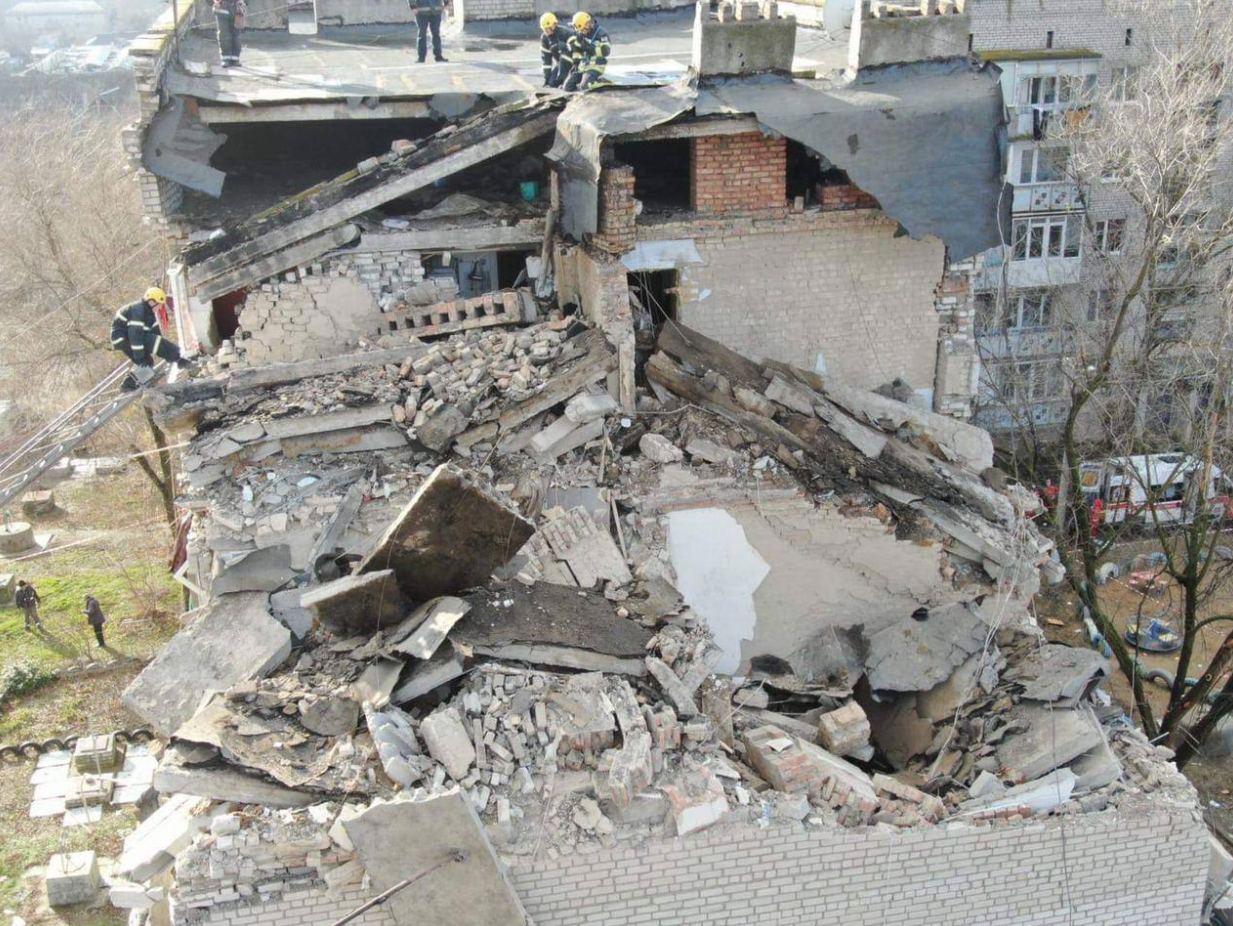 Взрыв газа в жилом доме в Николаевской области