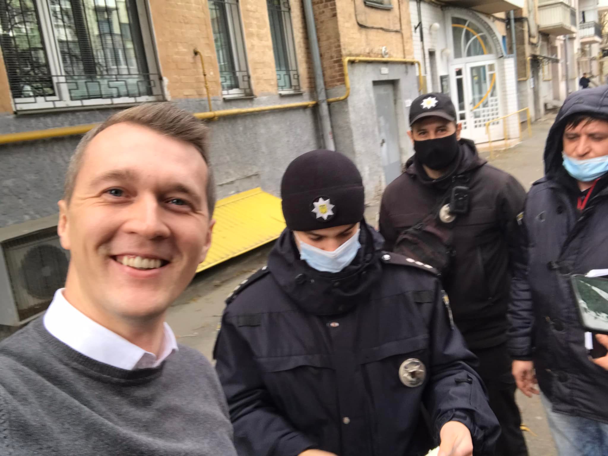 Поліція склала протокол на лідера "ДемСокири" Гудименка за хуліганство