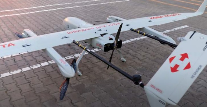 Всего за пять часов: беспилотник доставил почтовую посылку из Киева во Львов