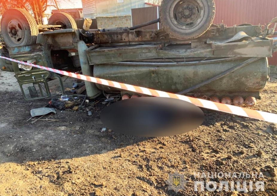 Смертельна ДТП у Миколаєві: вантажівка перекинулася на пішохода