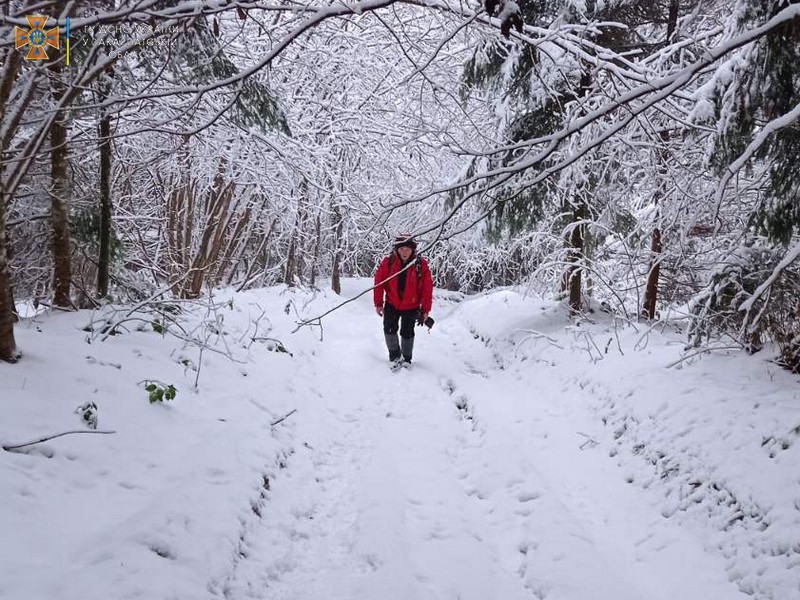 Турист на снігоході зник у Закарпатській області: шукати чоловіка допомагають волонтери