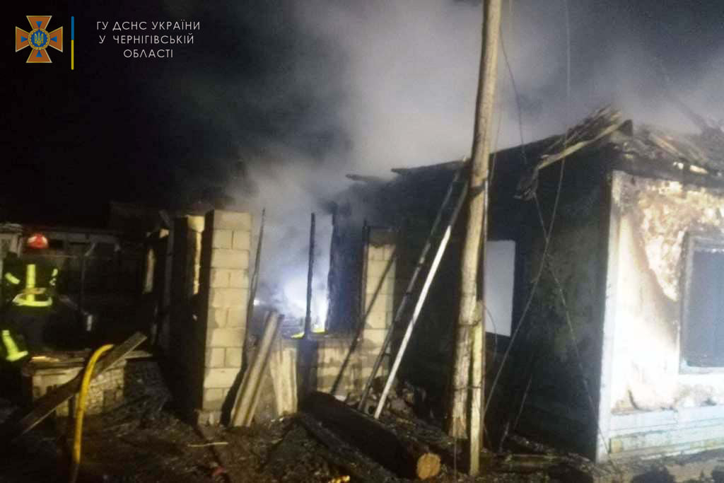 Матір з трьома дітьми загинули в пожежі на Чернігівщині