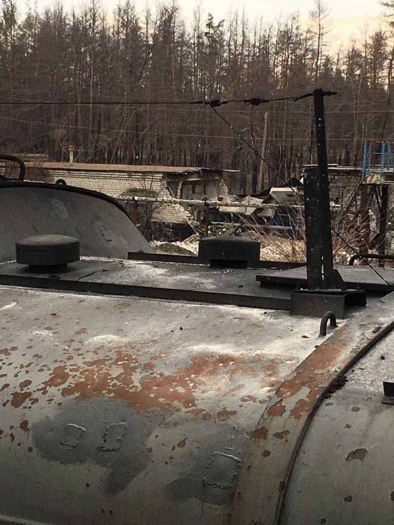 Залізнична станція Кондрашівська-Нова та депо потрапили під обстріл у Станиці Луганській 