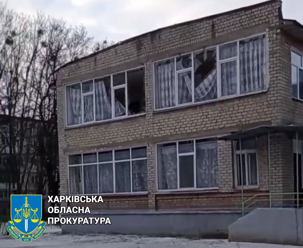 Наслідки російських обстрілів Харкова / Фото: t.me/prokuratura_kharkiv