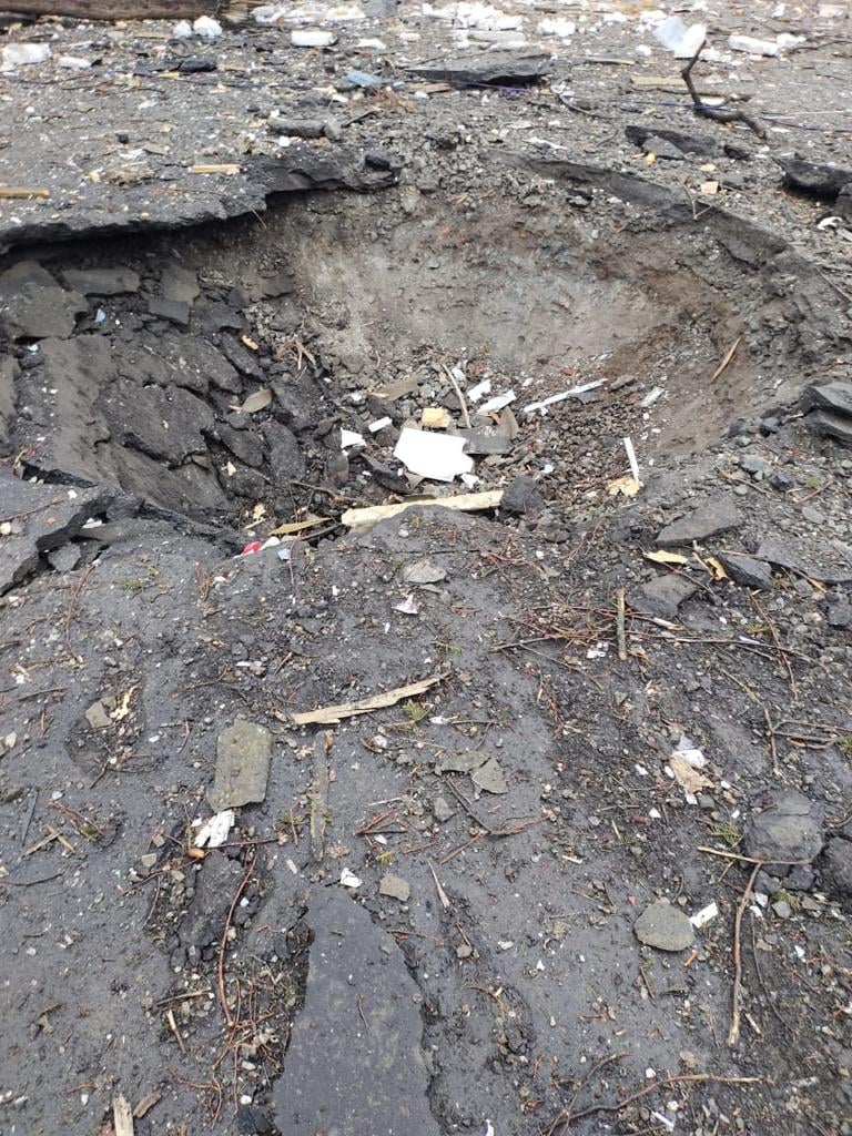 Наслідки обстрілів Ізюма російськими військовими / Фото: facebook.com/pressjfo.news