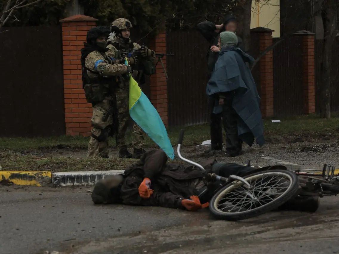 Російські військові влаштували масовий геноцид українців у Бучі / Фото з Telegram