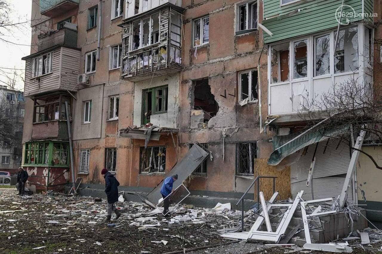 Последствия российских обстрелов, Мариуполь / Фото с Facebook