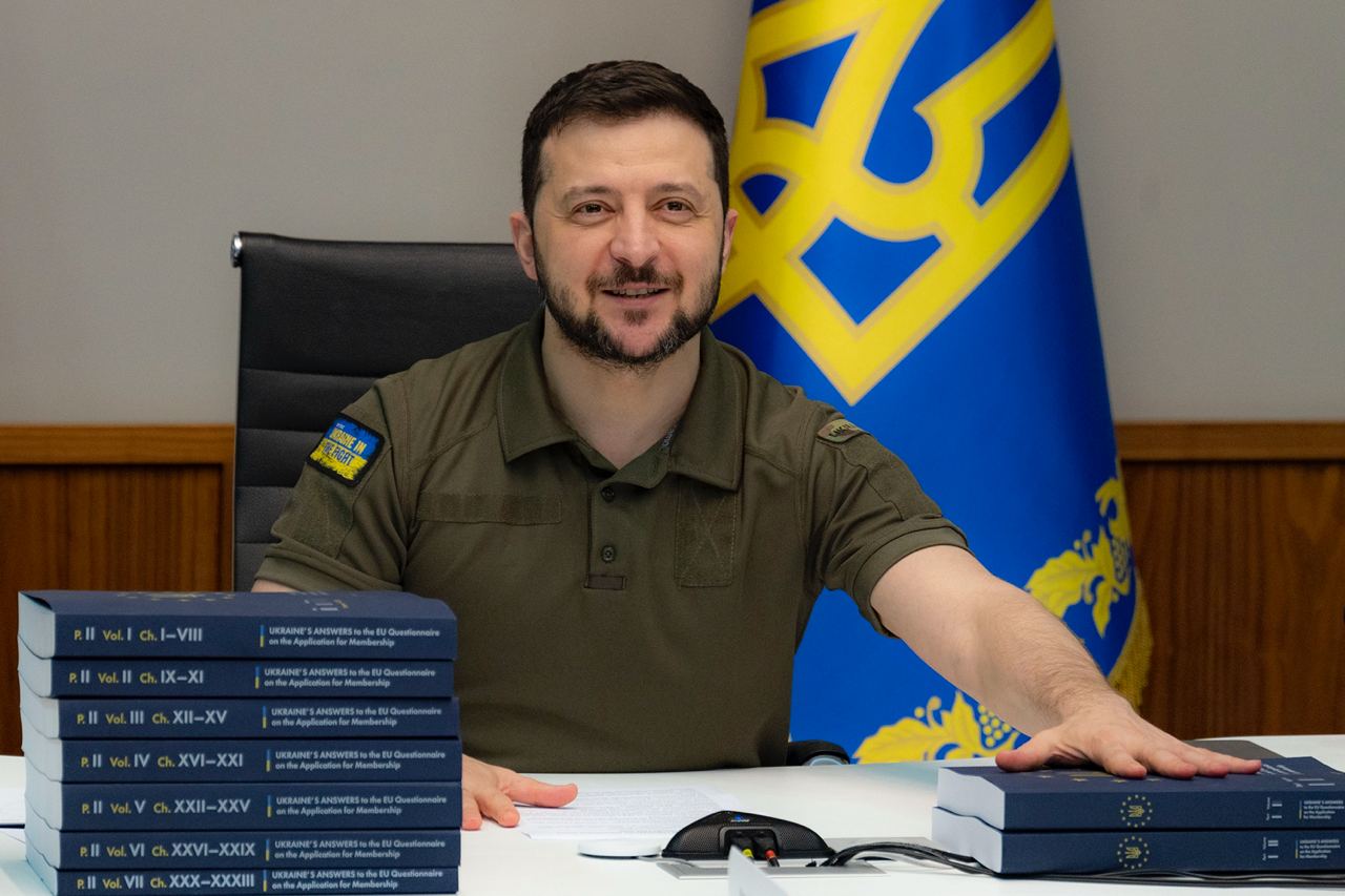 Украина заполнила вторую часть опросника по вступлению в Евросоюз