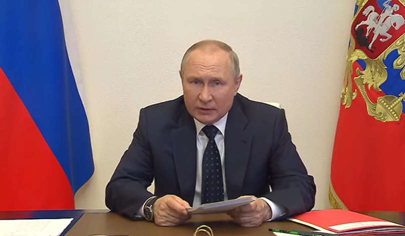 Путін підписав документи про анексію чотирьох окупованих областей України